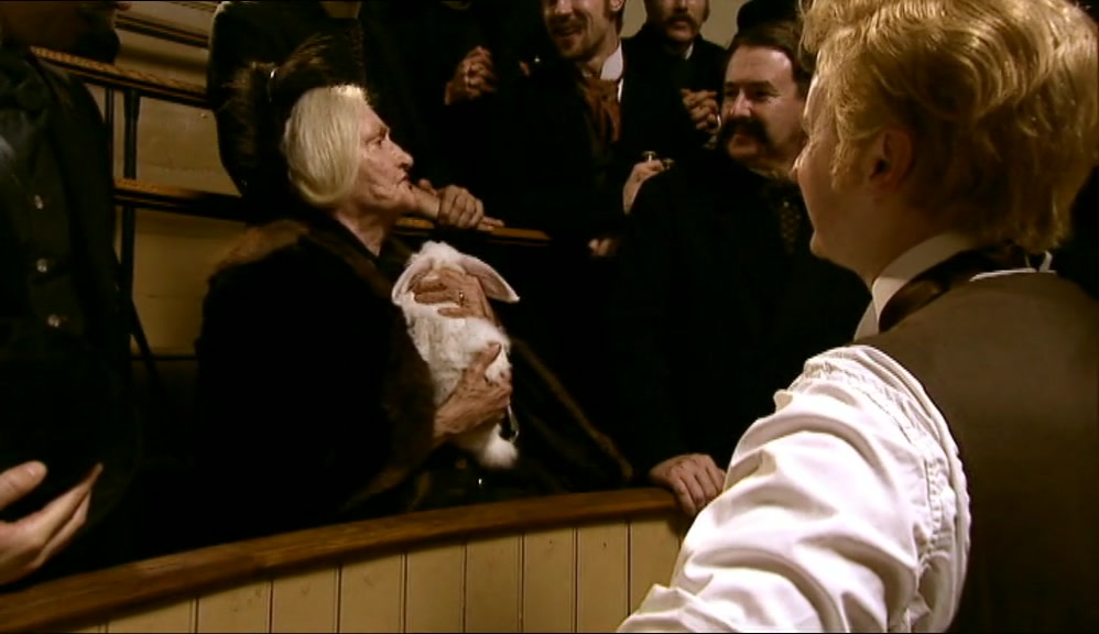 THREE CHEERS FOR MR CHINNERY, PRINCE OF VETS. HIP, HIP... 