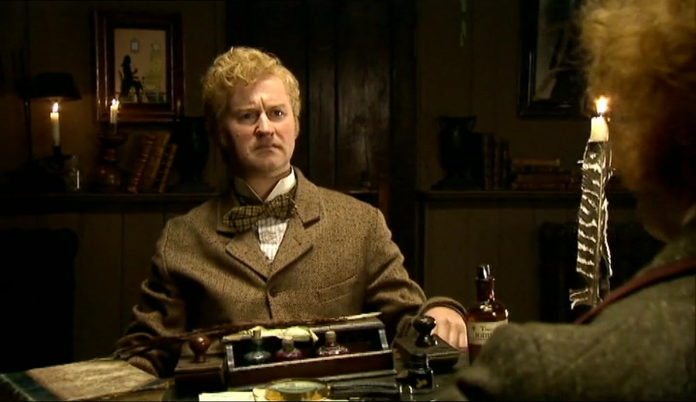 MY SENIOR PARTNER, MR PURBLIND, IS AN INVALID. 