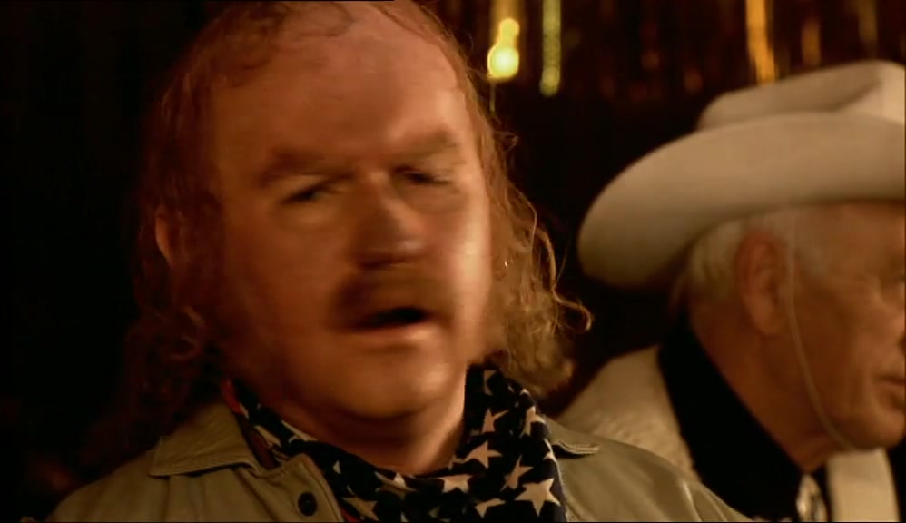WHAT'S HE DOING, RIVERDANCE?  