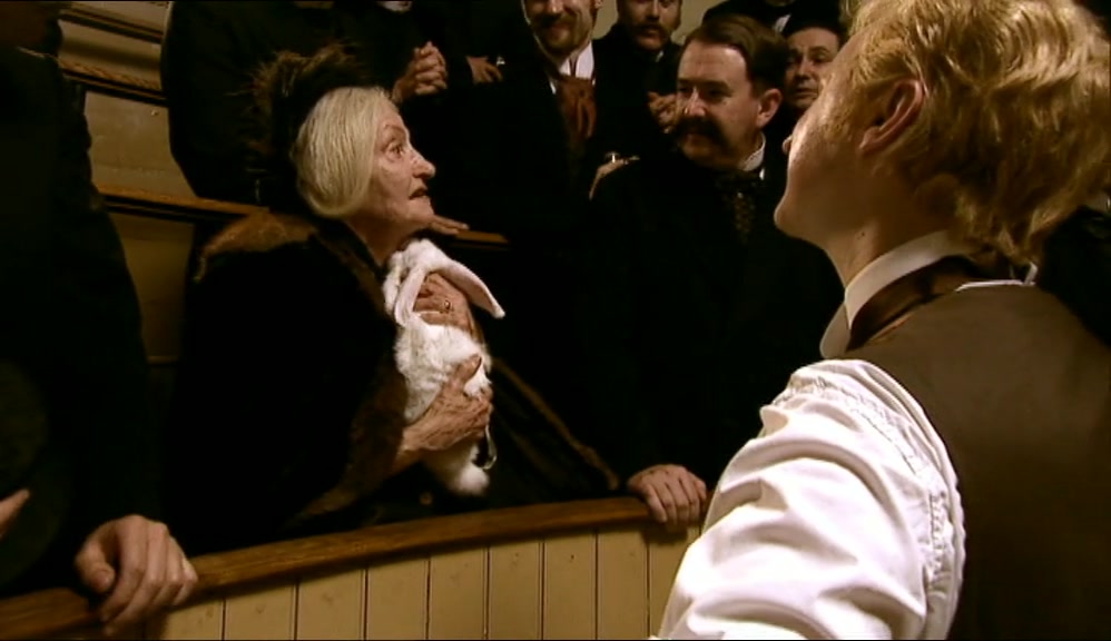 A MODERN SAINT FRANCIS. ISN'T THAT RIGHT, GLADSTONE? 