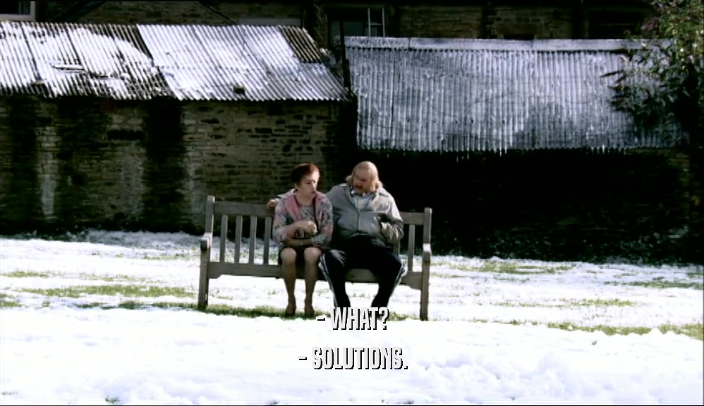 - WHAT? - SOLUTIONS. 