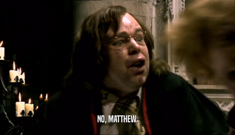 NO, MATTHEW.  