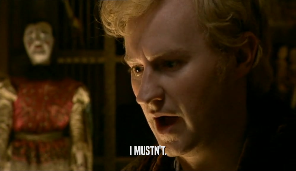 I MUSTN'T.  
