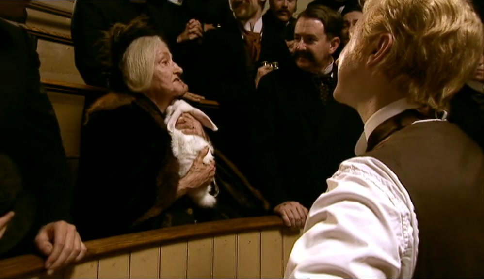 A MODERN SAINT FRANCIS. ISN'T THAT RIGHT, GLADSTONE? 