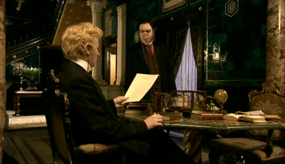 - WELL, I... - SPLENDID. YOU'LL LEAVE TOMORROW. 