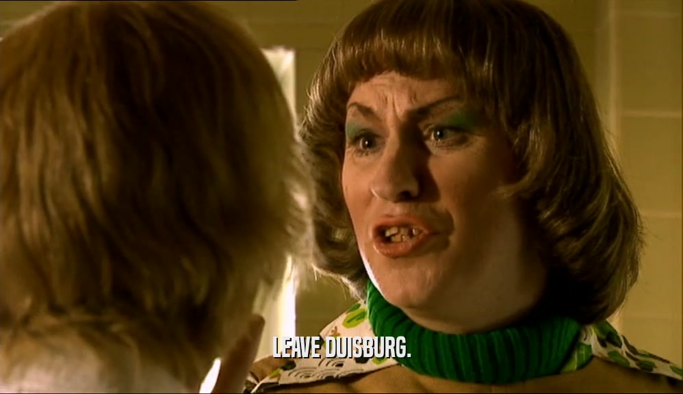 LEAVE DUISBURG.  