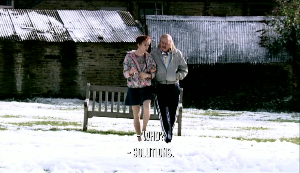 - WHO? - SOLUTIONS. 