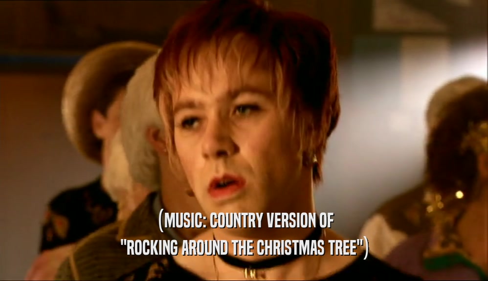 (MUSIC: COUNTRY VERSION OF 