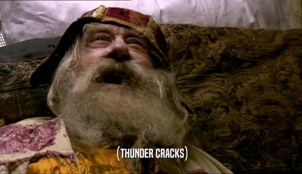 (THUNDER CRACKS)  