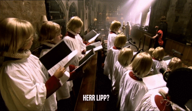 HERR LIPP?  