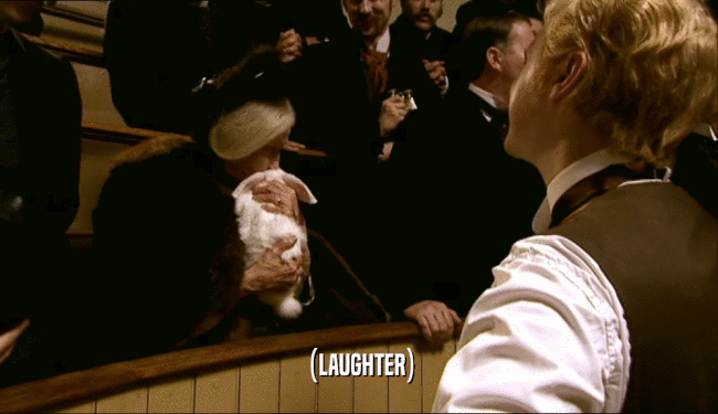 (LAUGHTER)  