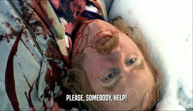 PLEASE, SOMEBODY, HELP!  