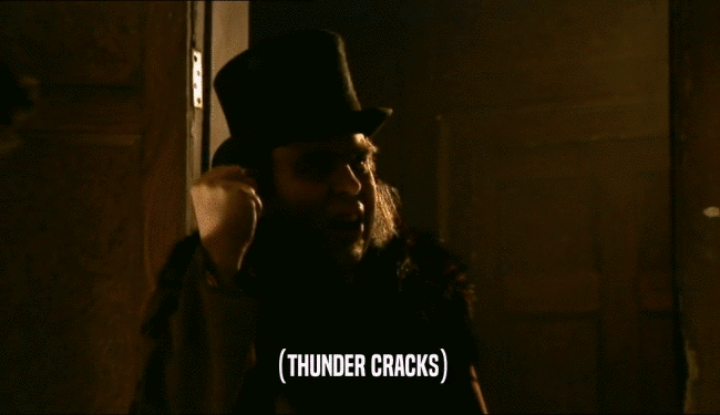 (THUNDER CRACKS)  