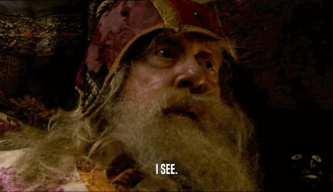 I SEE.  