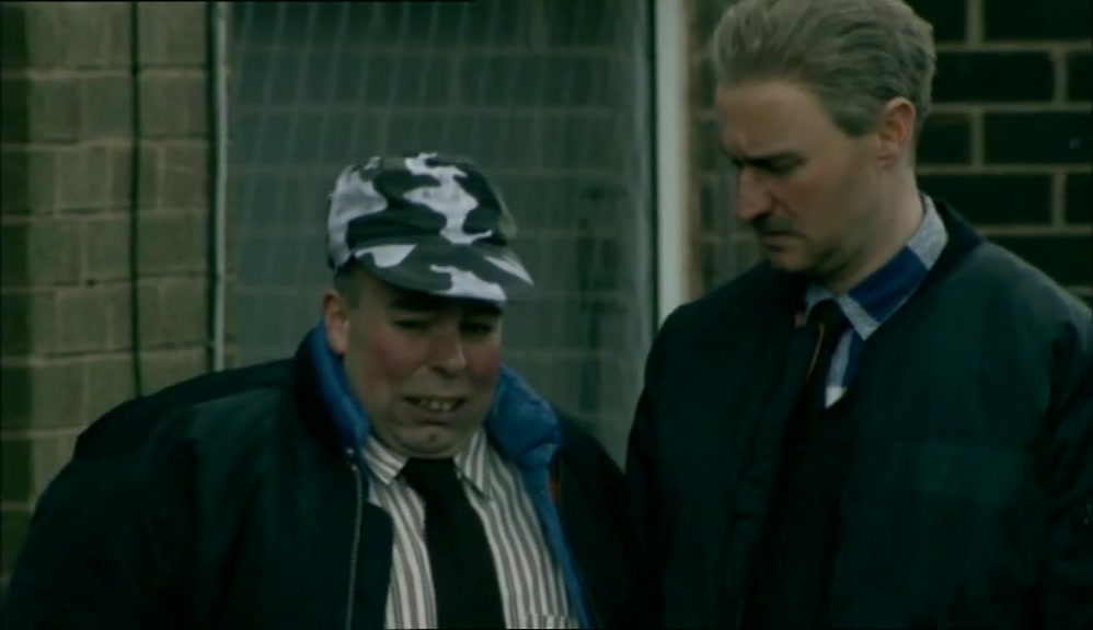 I'VE ONLY GOT A FIVER. I WAS GONNA HAVE SCAMPI FOR LUNCH. 
