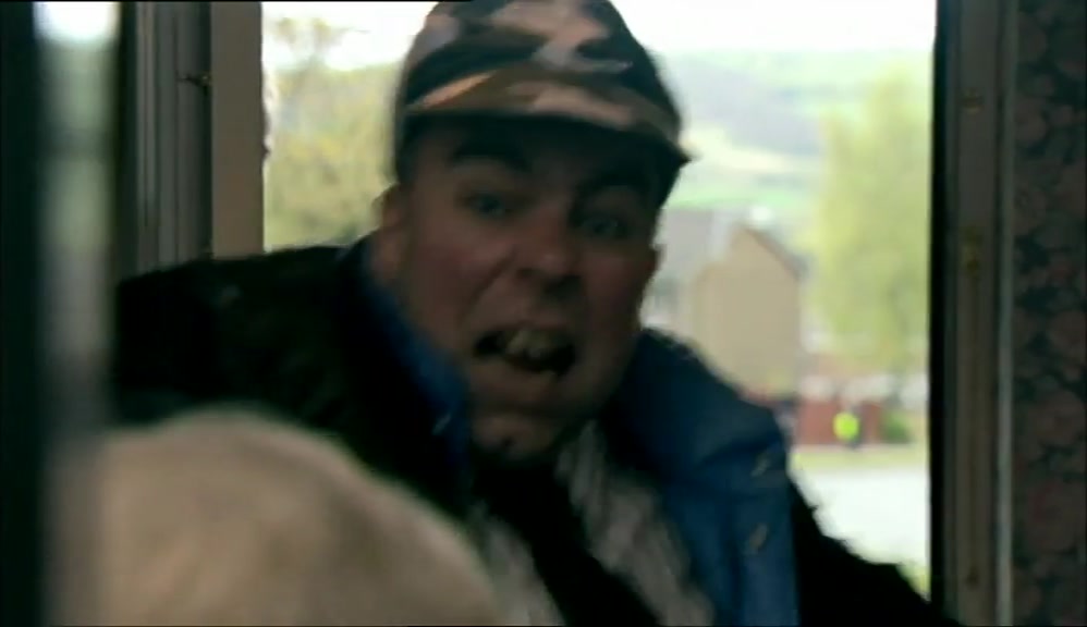 - SMASHING, LOVE. WE'LL JUST... - (SCREECHES) GIVE US THE MONEY! 