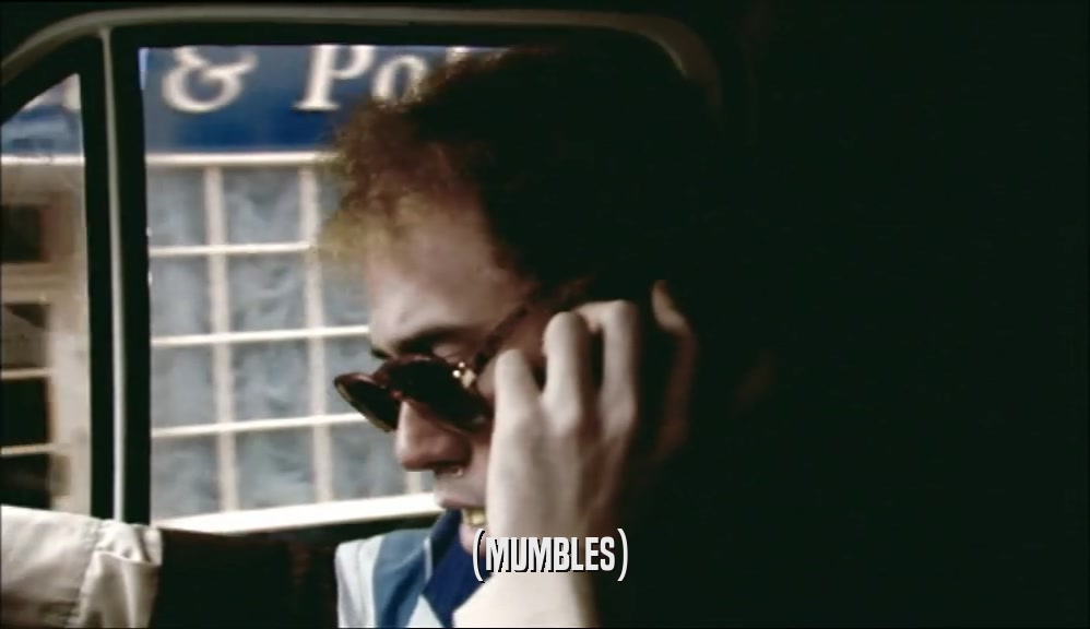 (MUMBLES)  