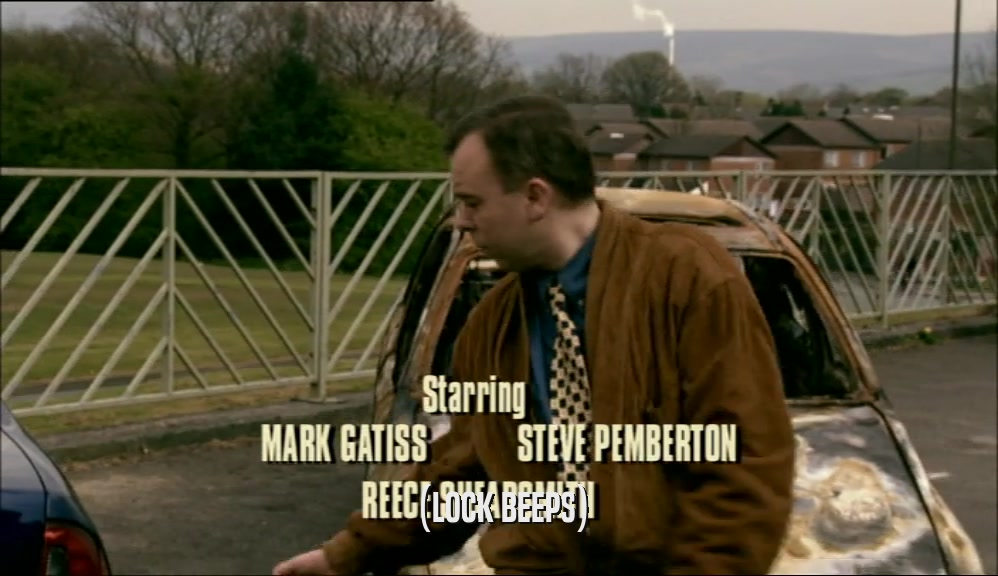 (LOCK BEEPS)  