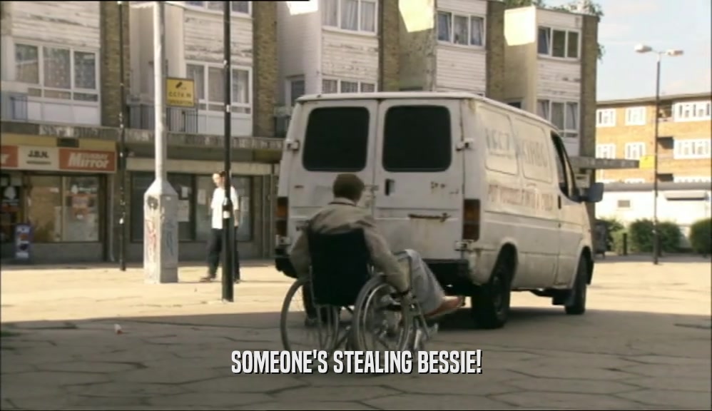 SOMEONE'S STEALING BESSIE!  