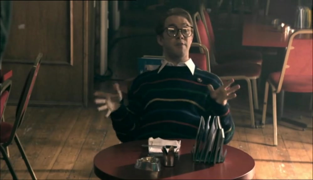 - I DUNNO. - IT'D CLARIFY THE CHARACTER, 