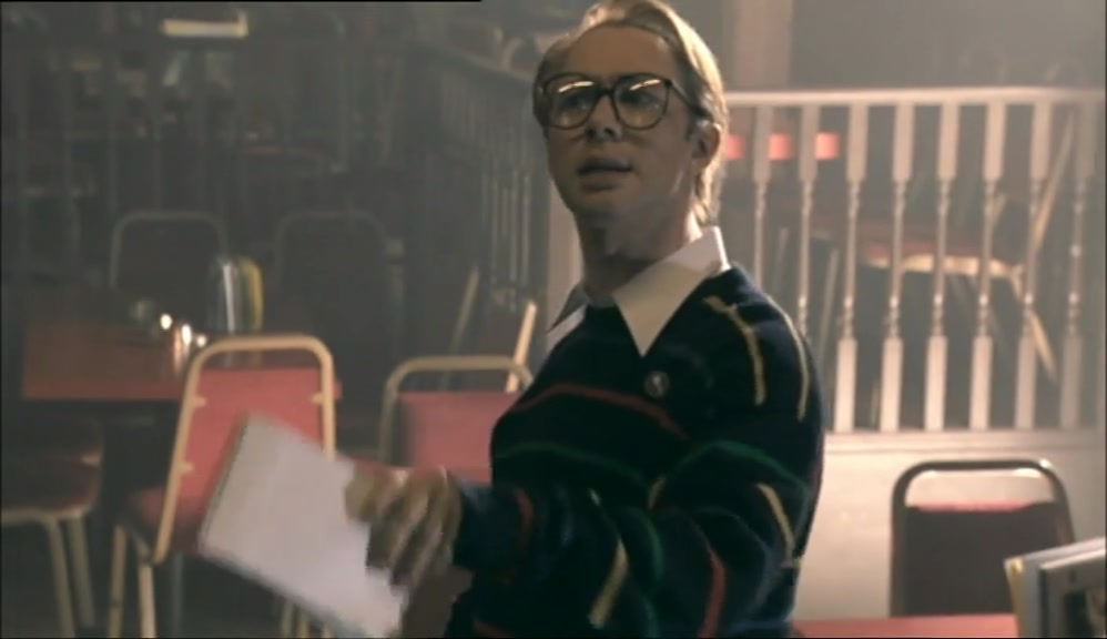 IN CHARACTER, PLEASE. MAKE SURE HE DOESN'T SPEAK. 