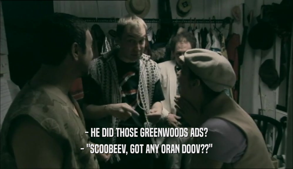 - HE DID THOSE GREENWOODS ADS? - 