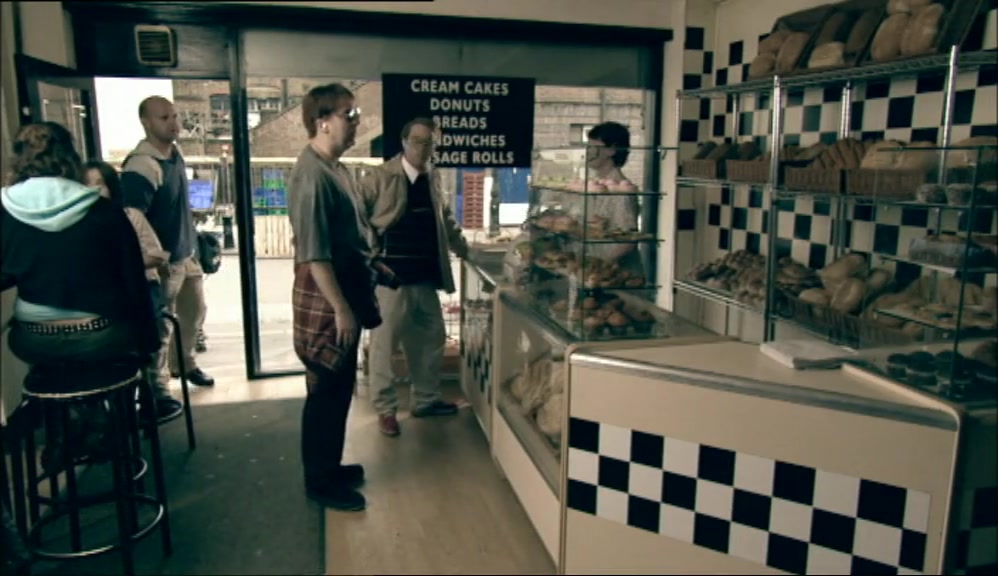 IS ANYONE WITH THE BLOKE IN THE WHEELCHAIR?  