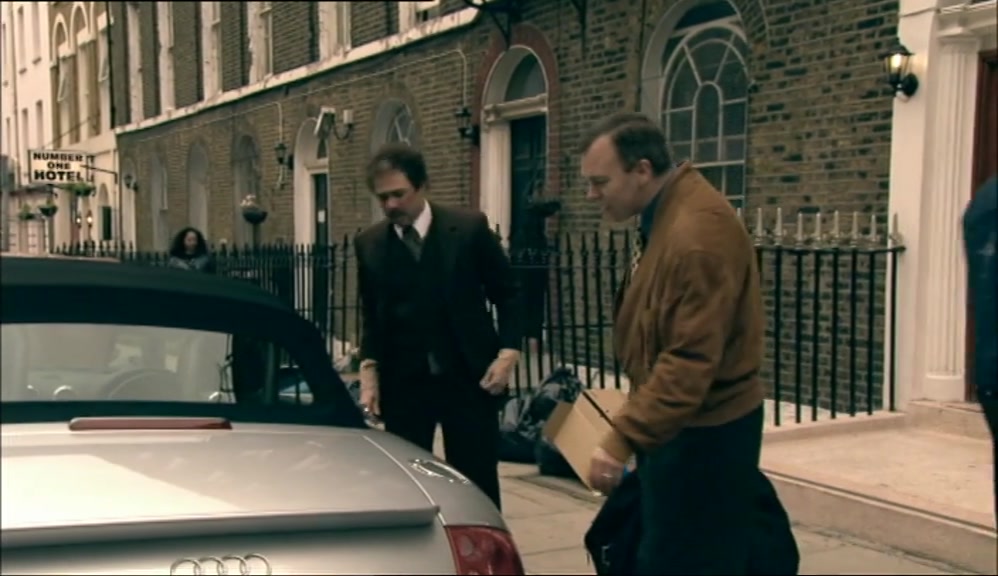 - WHAT YOU DOIN' HERE? - BLOODY 'ELL! 