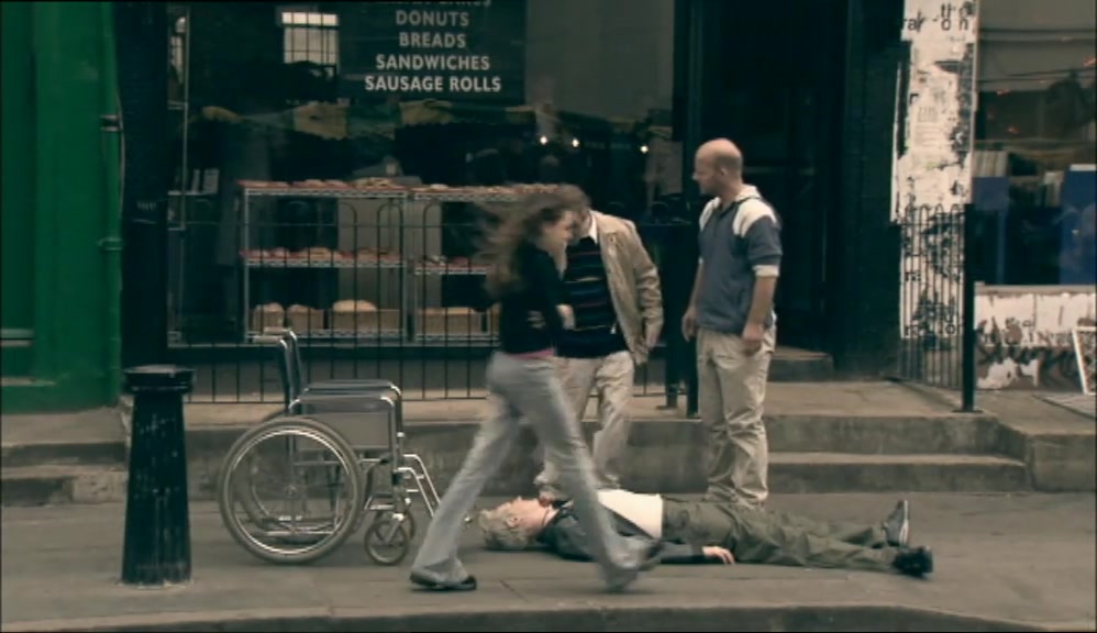 HE'S NOT! GET UP! THIS ISN'T YOUR EXERCISE. IT'S DAVE'S. 