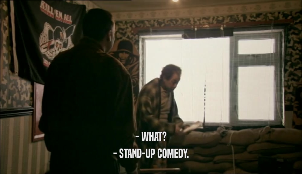 - WHAT? - STAND-UP COMEDY. 
