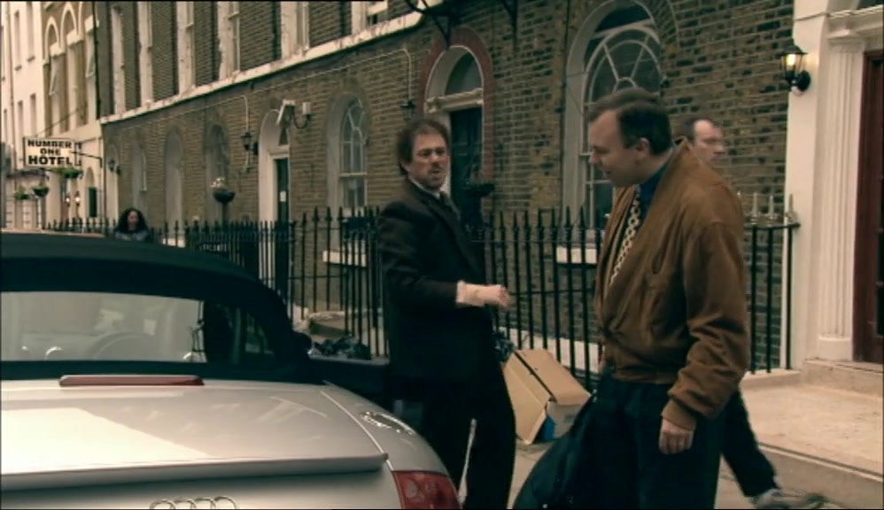 - WHAT YOU DOIN' HERE? - BLOODY 'ELL! 