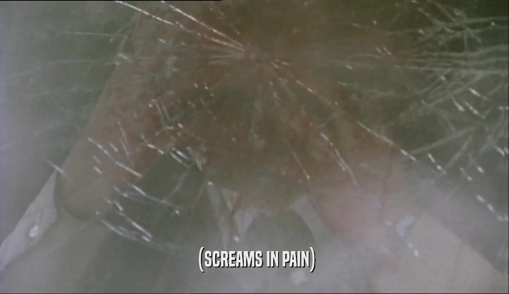 (SCREAMS IN PAIN)  