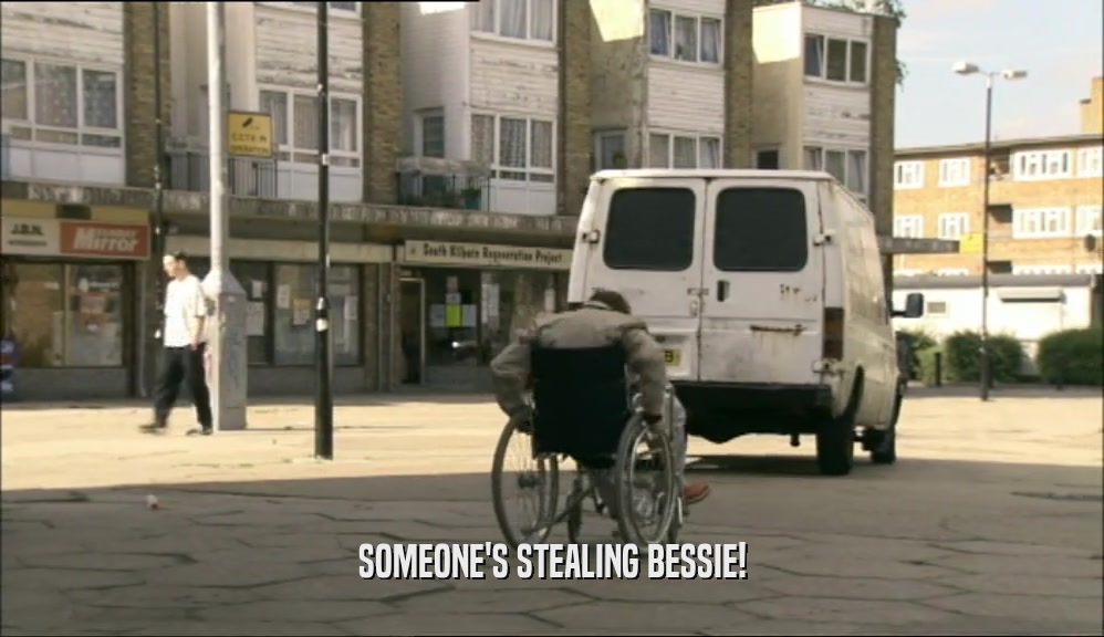 SOMEONE'S STEALING BESSIE!  