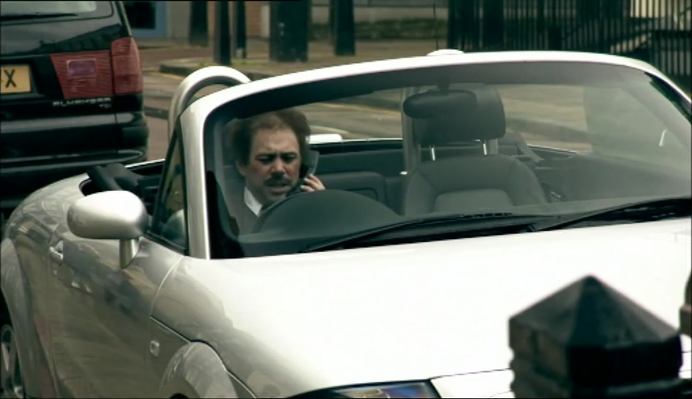 I'M OUTSIDE THE HOTEL. I'LL DROP IT OFF THIS AVVY.  