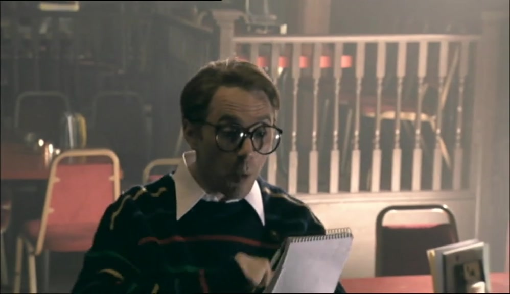 DAVE, YOU'RE GOING TO BE DEAF-BLIND, ONE WORD.  