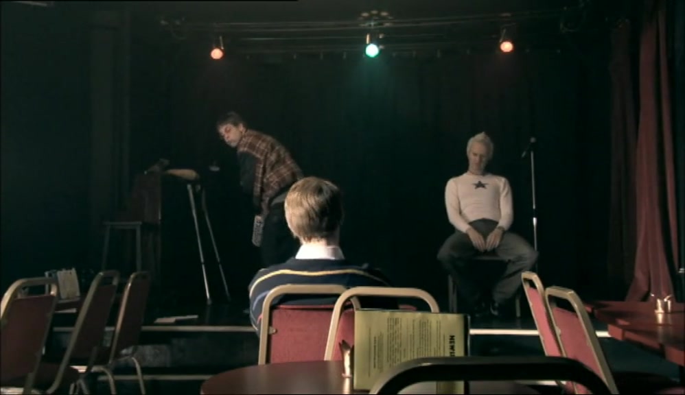 THE PLAY'S ABOUT ALL KINDS OF HANDICAPPED.  