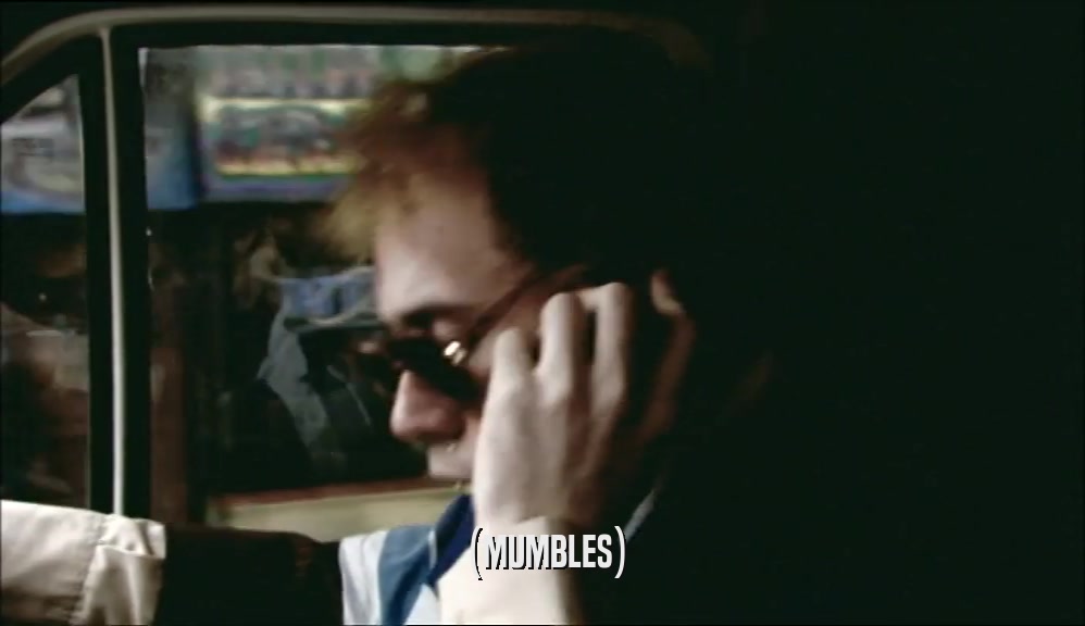 (MUMBLES)  