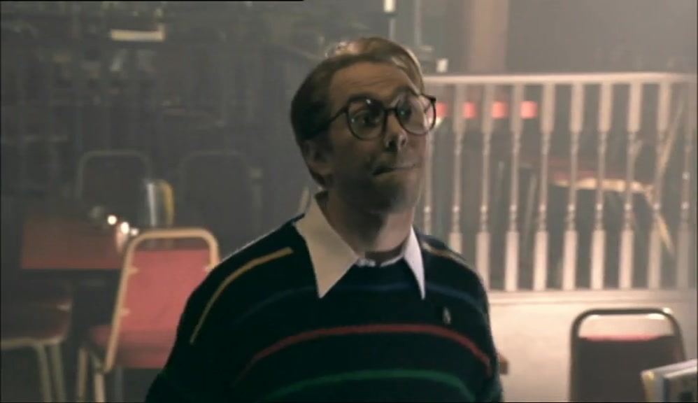 DAVE, YOU'RE GOING TO BE DEAF-BLIND, ONE WORD.  