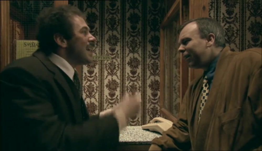 YEAH. AGENT, PROMOTER, THE LOT. I TOLD YOU I'D GET ON TELLY. 