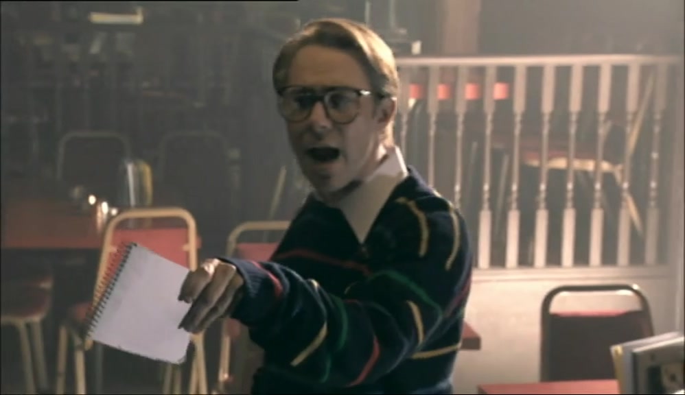 IN CHARACTER, PLEASE. MAKE SURE HE DOESN'T SPEAK. 