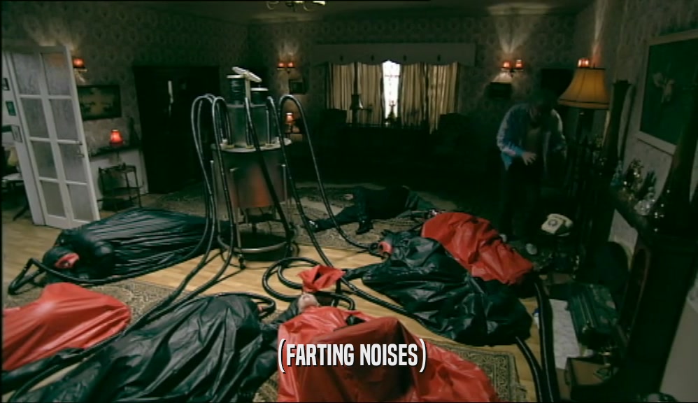 (FARTING NOISES)  
