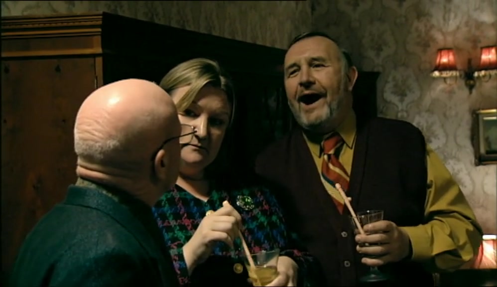 BUT SHE DOESN'T GET ON WITH THE HOT WAX.  