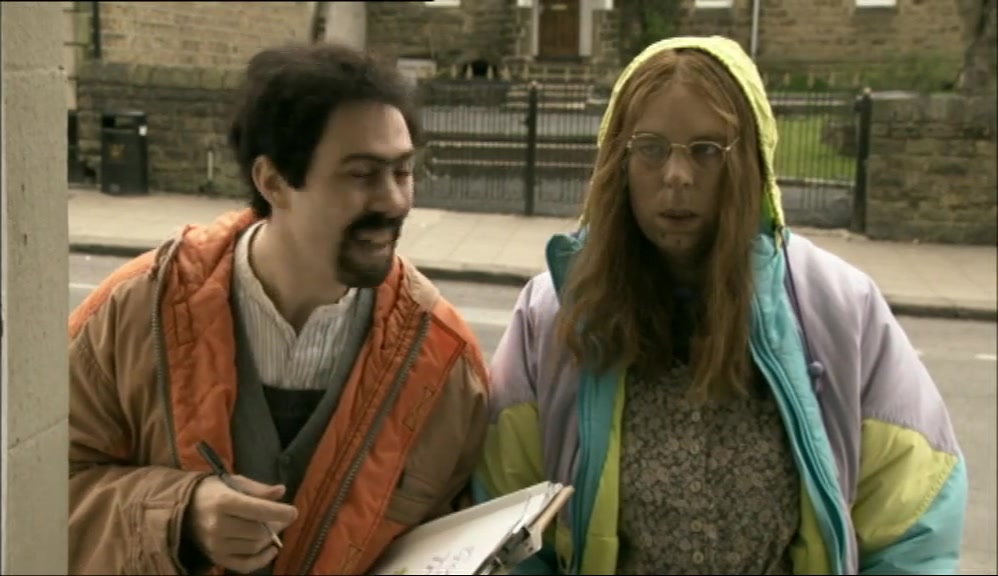 MY NAME'S TERRY, BY THE WAY. THIS IS ANNE. DON'T LAUGH. 