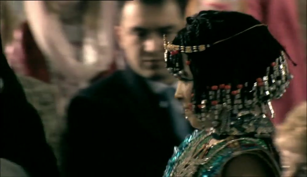 SERVES YOU RIGHT FOR HAVING SO MANY SEQUINS. 