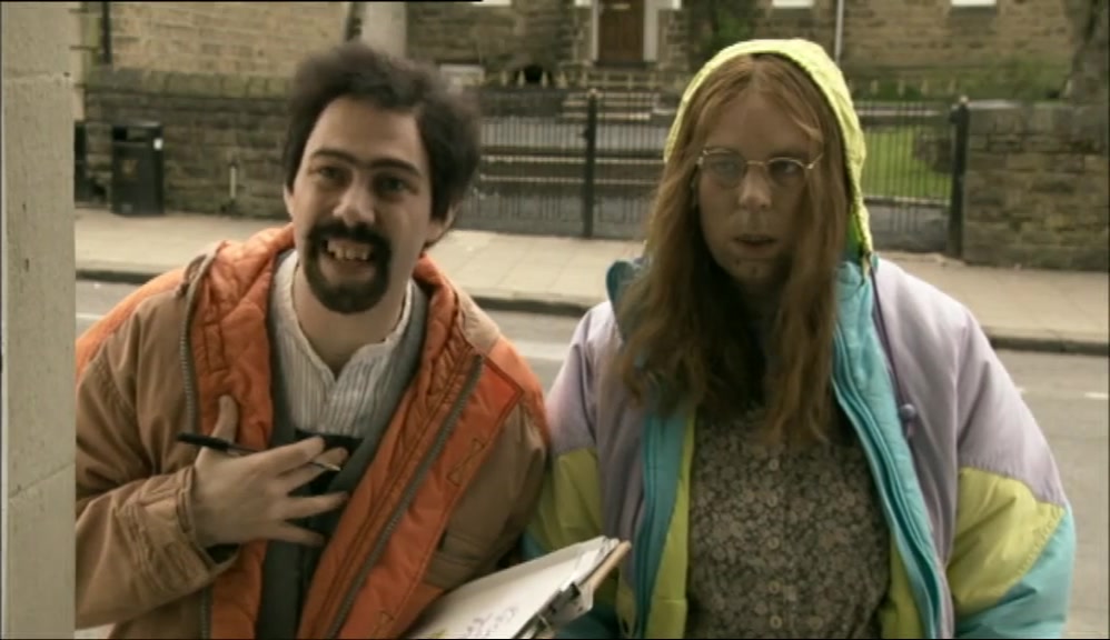 MY NAME'S TERRY, BY THE WAY. THIS IS ANNE. DON'T LAUGH. 