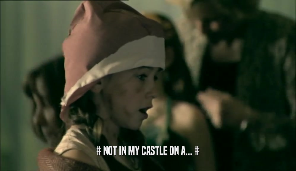 # NOT IN MY CASTLE ON A... #  