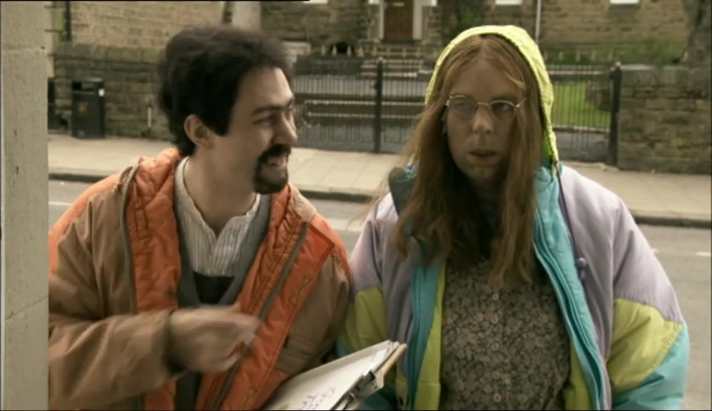 MY NAME'S TERRY, BY THE WAY. THIS IS ANNE. DON'T LAUGH. 