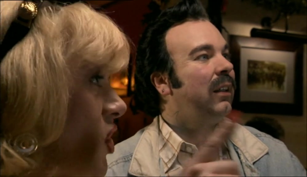 YOU ARE NAUGHTY. WE'RE HERE ON A DATE.  