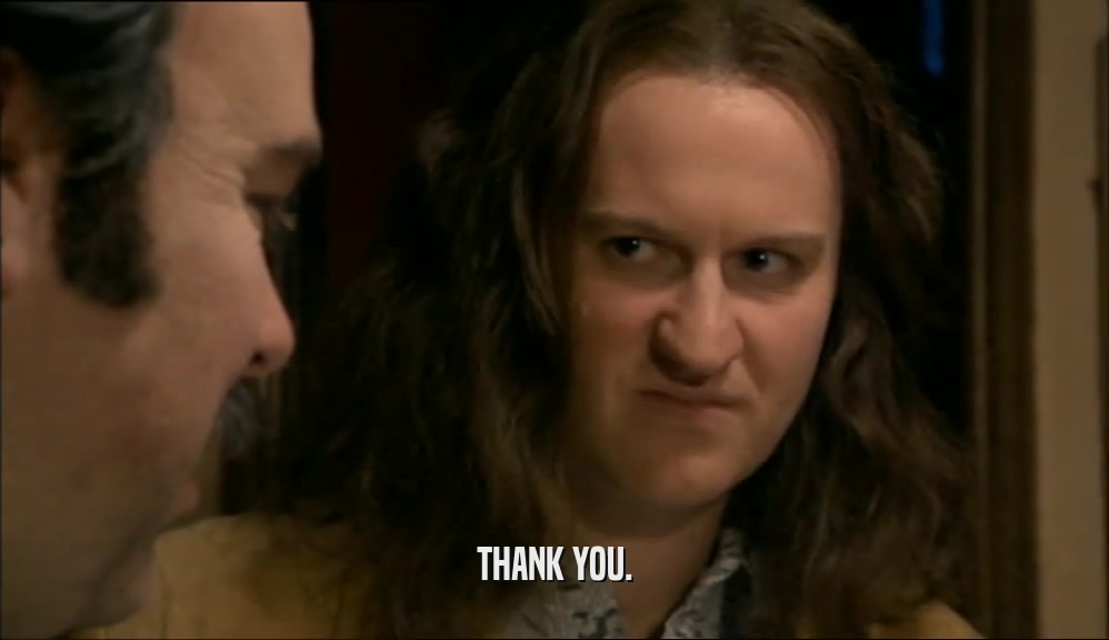 THANK YOU.  