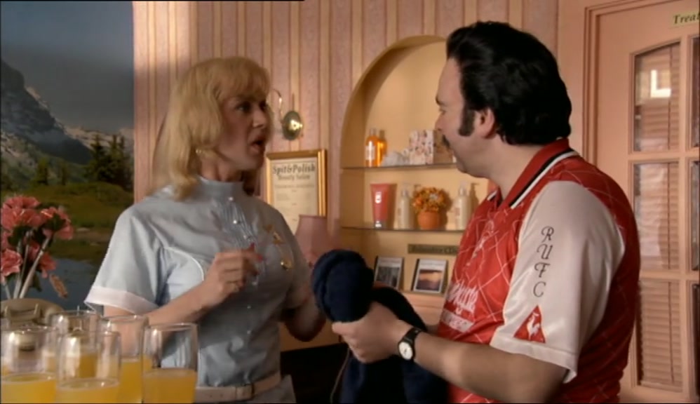 I'VE GOT THE LOOKS. YOU'VE GOT THE BRAWN.  